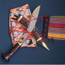 10" Chainpure carving wooden handle plain blade